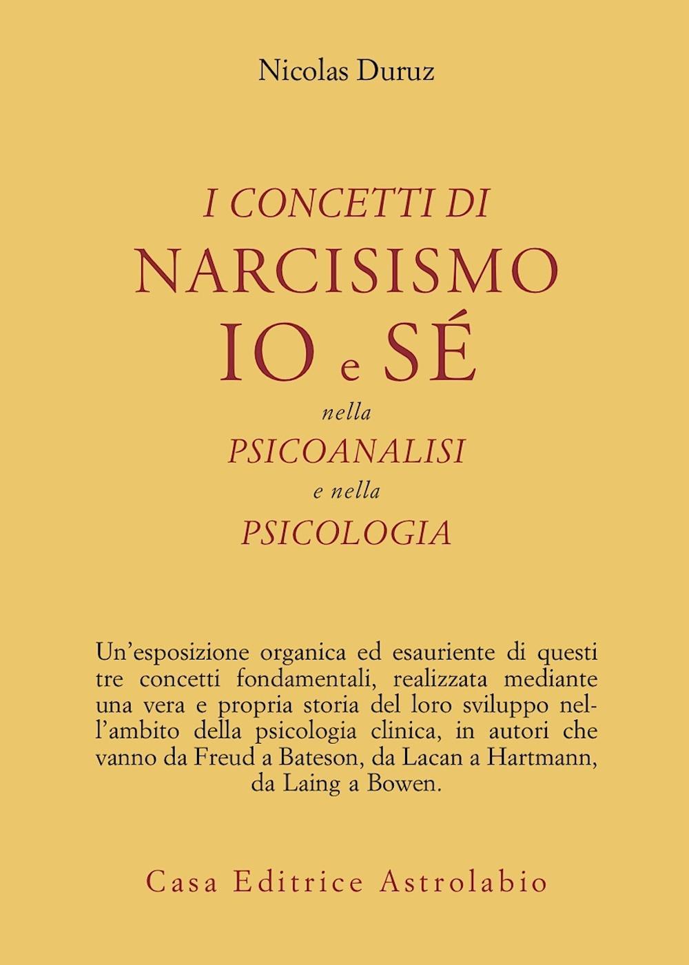 I concetti di narcisismo, io e sé nella psicoanalisi e nella psicologia