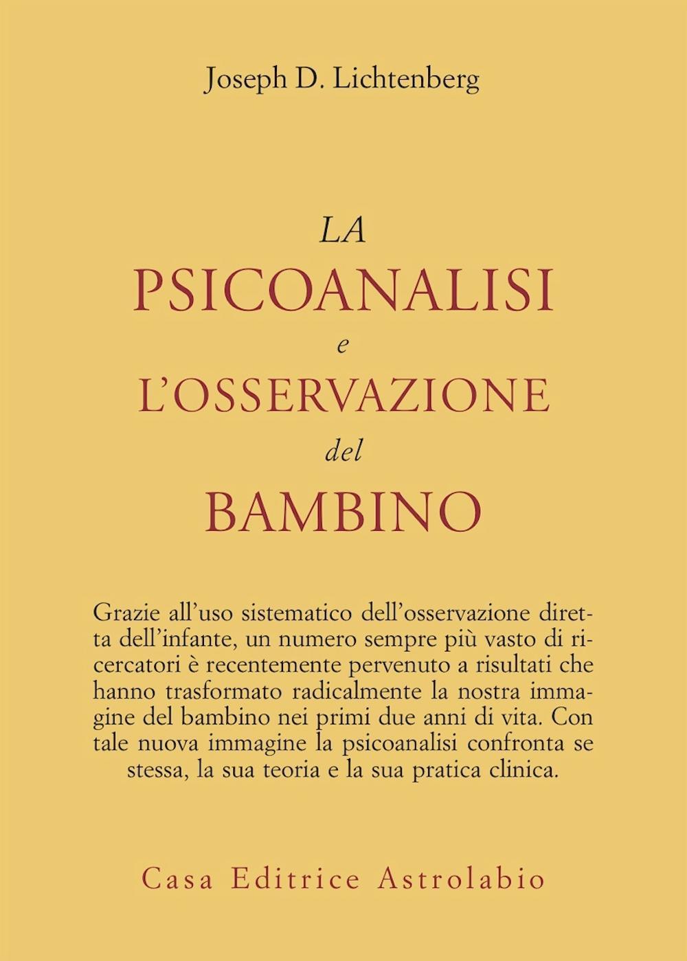 La psicoanalisi e l'osservazione del bambino