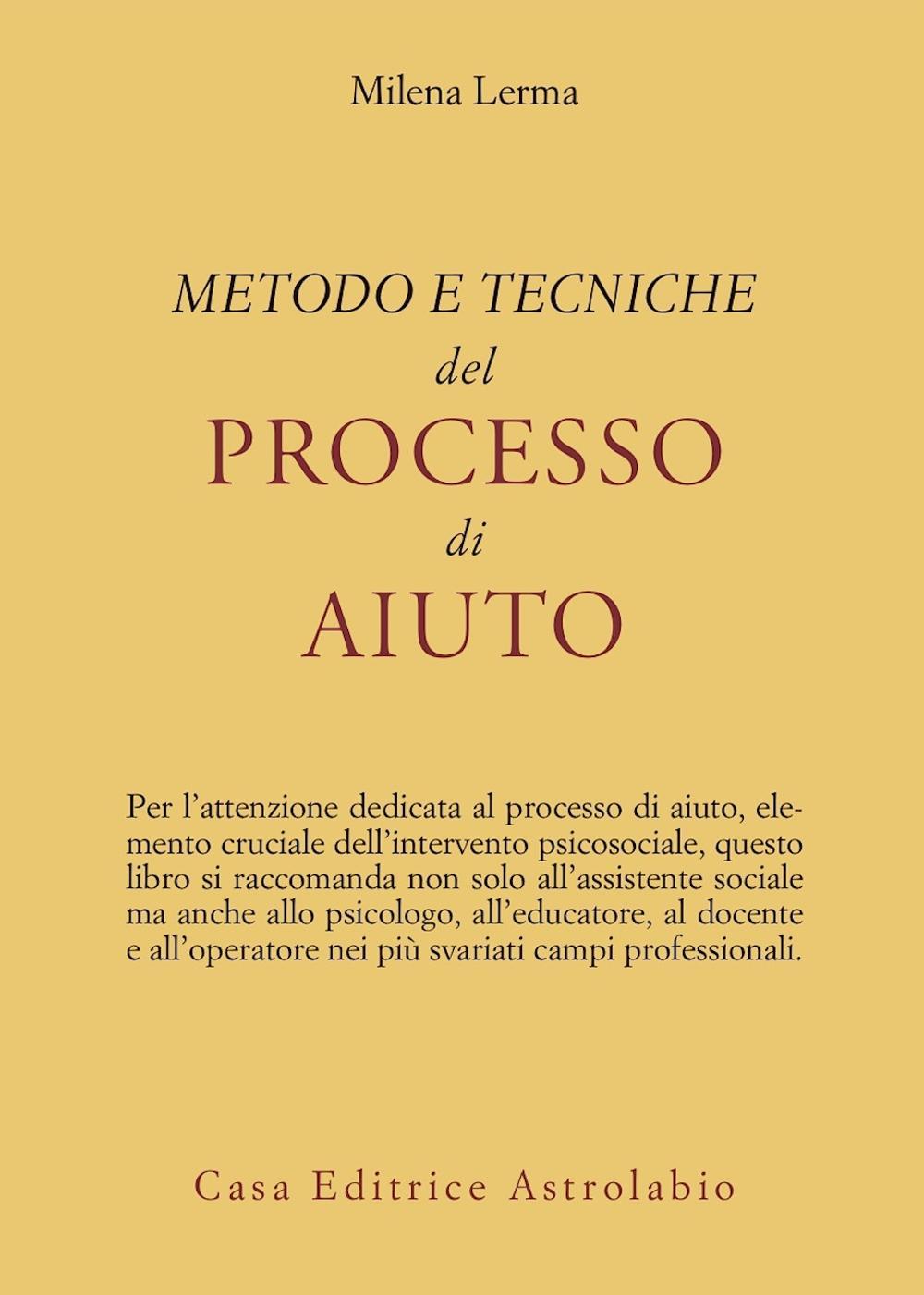 Metodo e tecniche del processo di aiuto