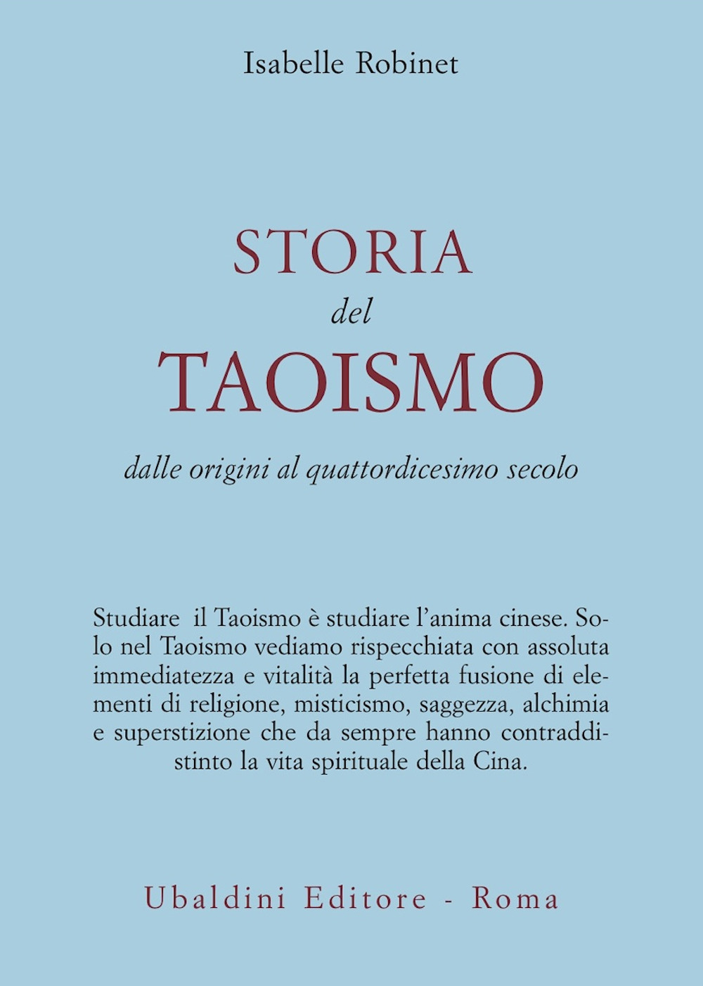 Storia del taoismo. Dalle origini al XIV secolo