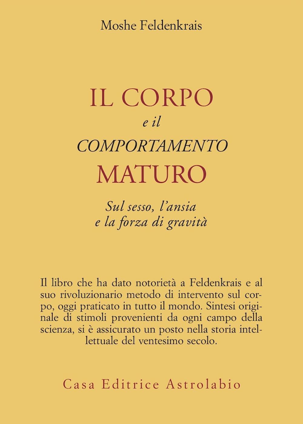 Il corpo e il comportamento maturo sul sesso, l'ansia e la forza di gravità