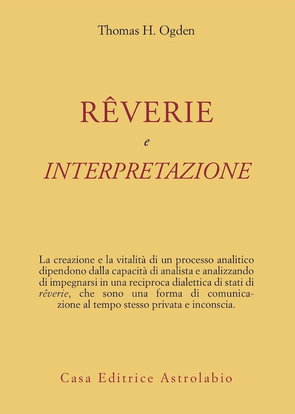 Rêverie e interpretazione