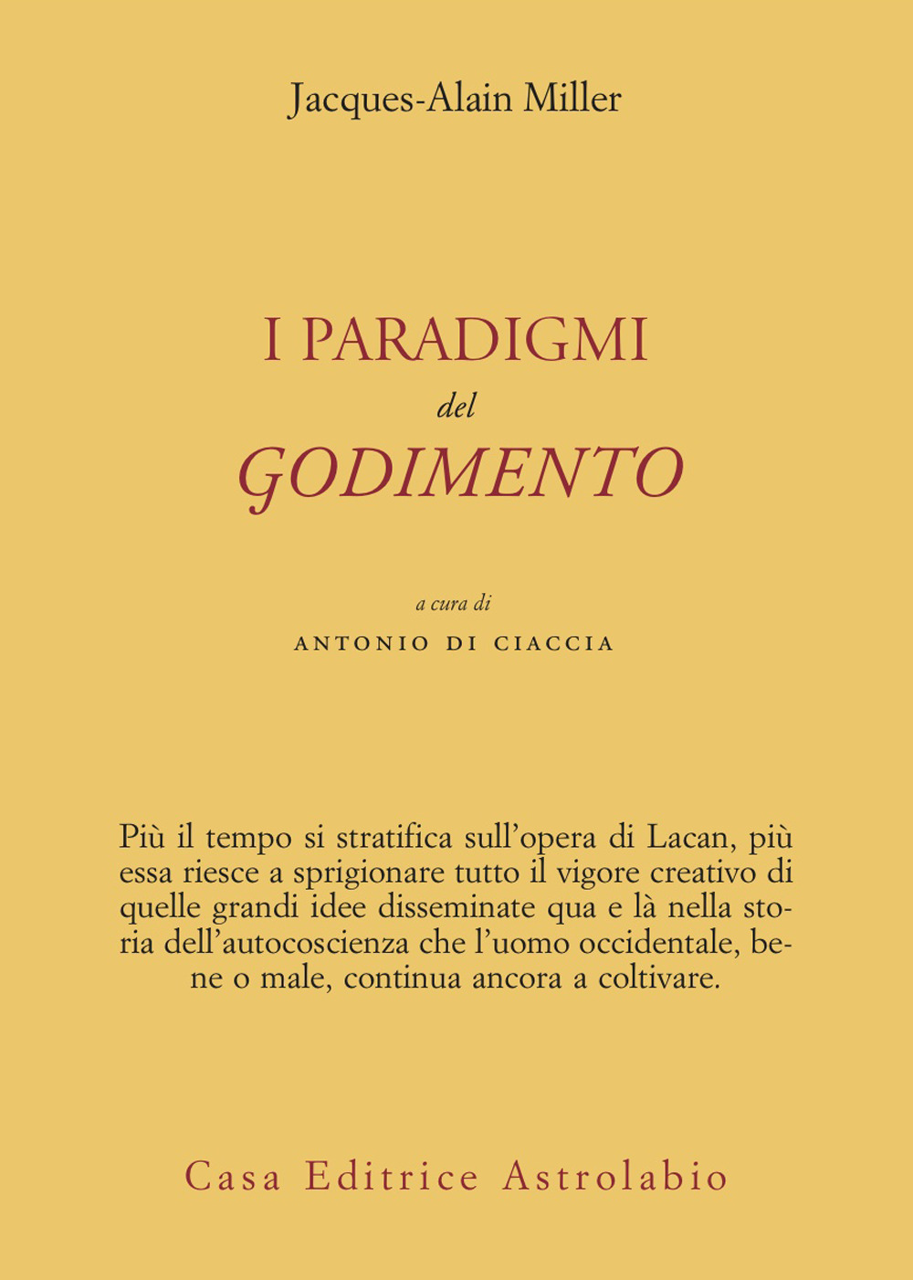I paradigmi del godimento