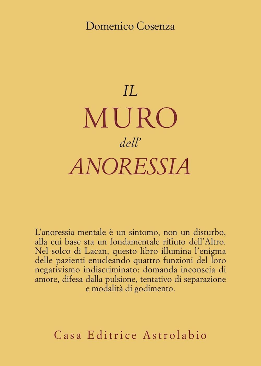 Il muro dell'anoressia mentale