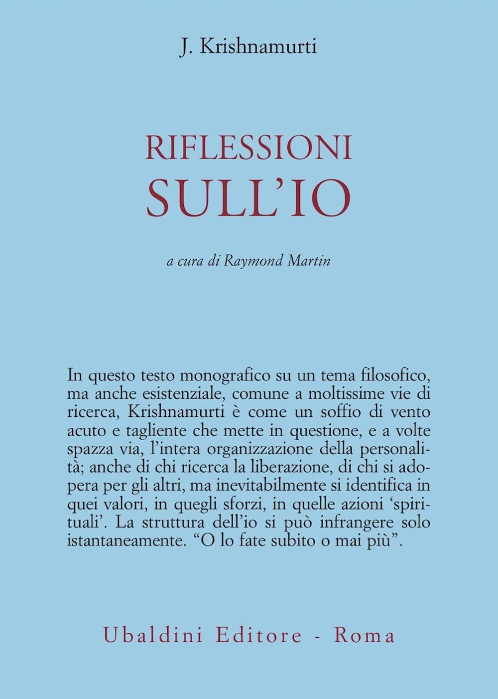 Riflessioni sull'io