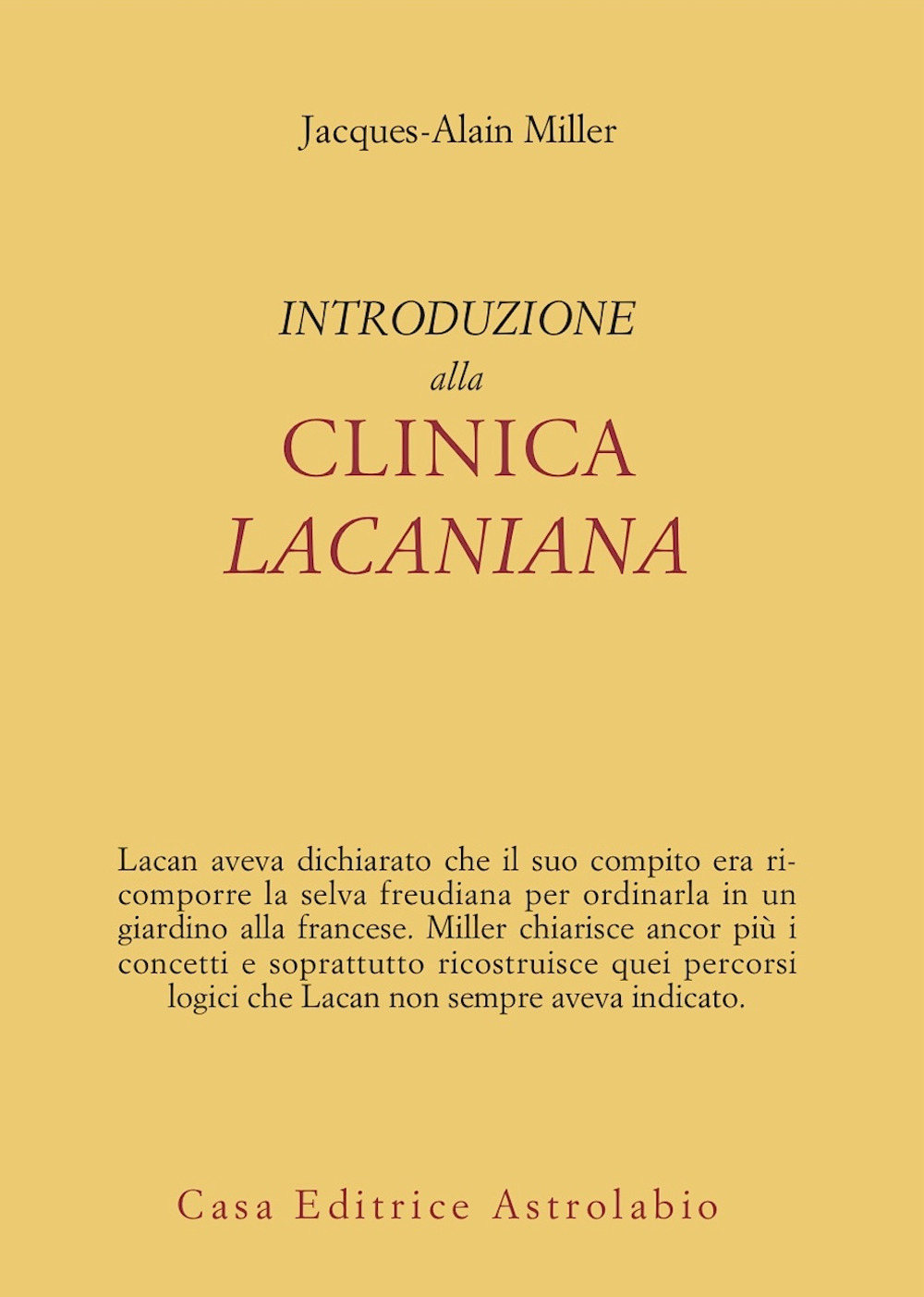 Introduzione alla clinica lacaniana