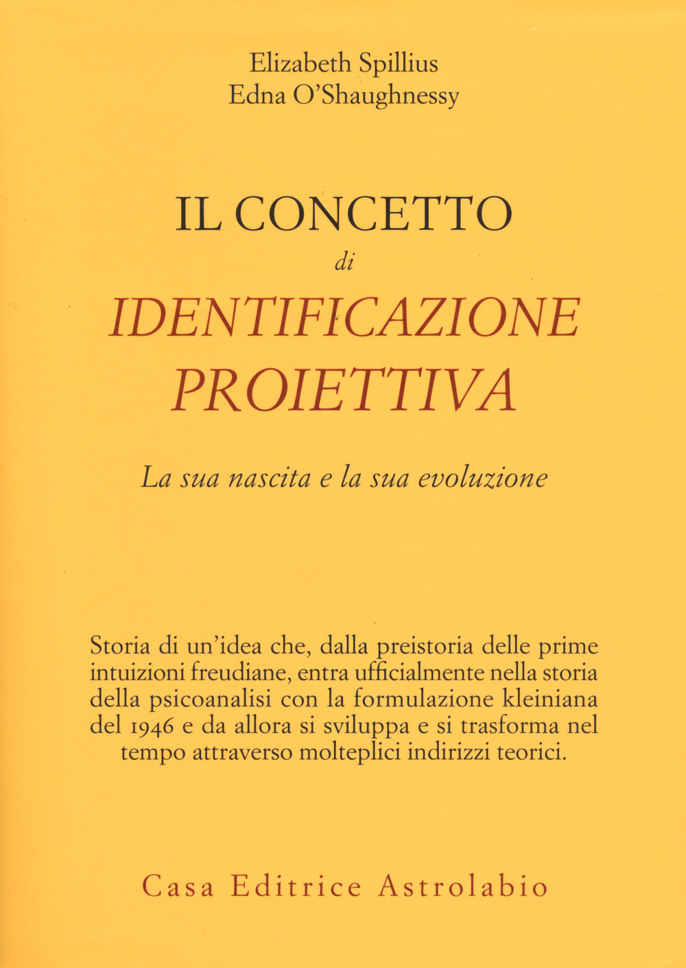 Il concetto di identificazione proiettiva. La sua nascita e la sua evoluzione