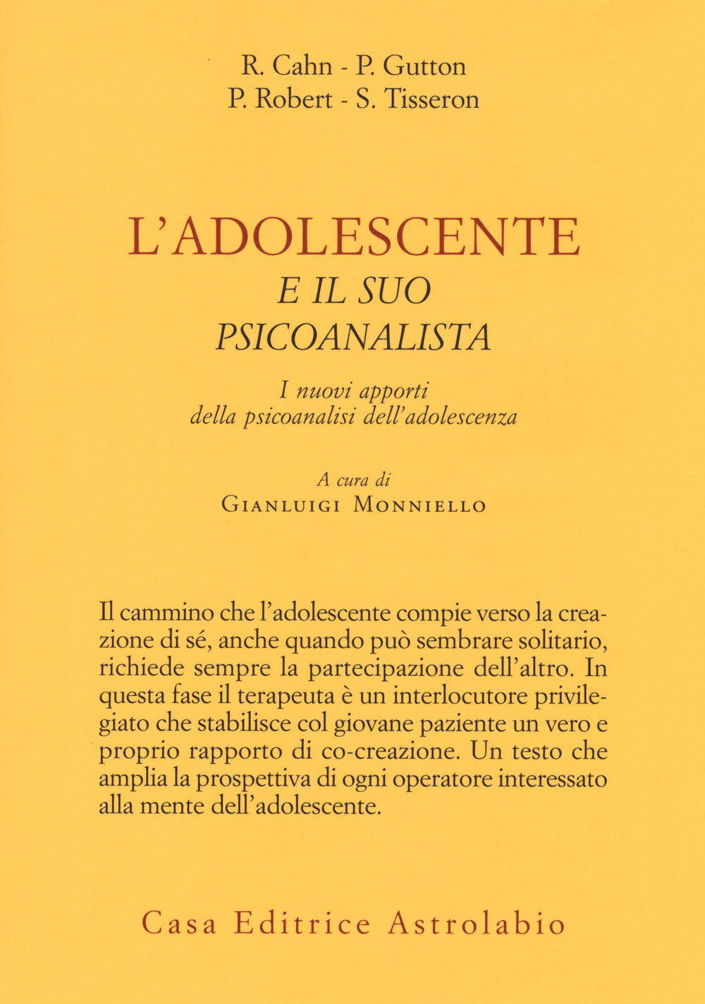 L'adolescente e il suo psicoanalista. I nuovi apporti della psicoanalisi dell'adolescenza