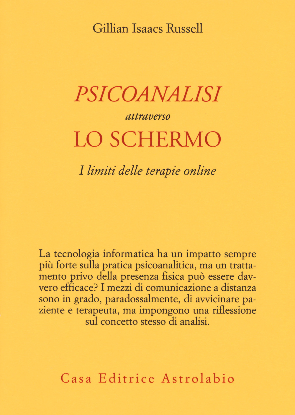 Psicoanalisi attraverso lo schermo. I limiti delle terapie online