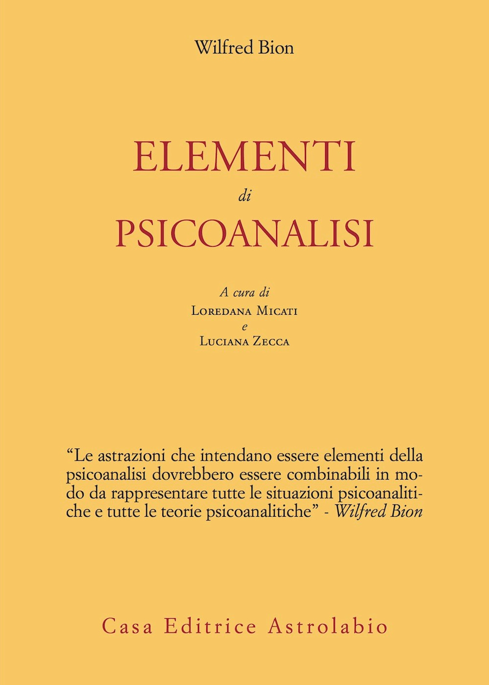 Elementi di psicoanalisi