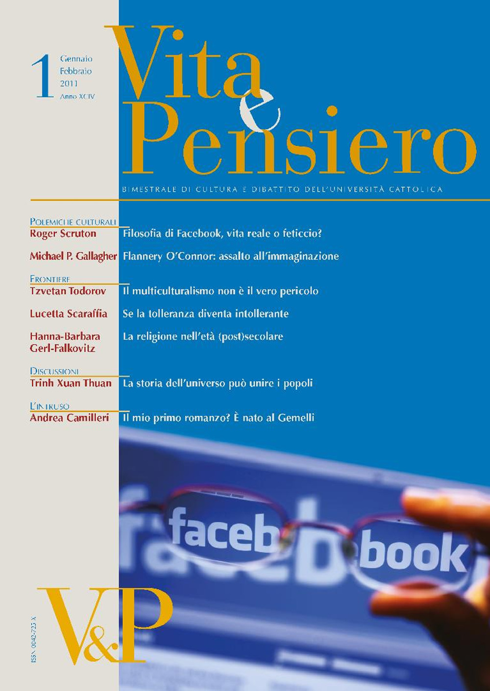 Vita e pensiero (2011). Vol. 1