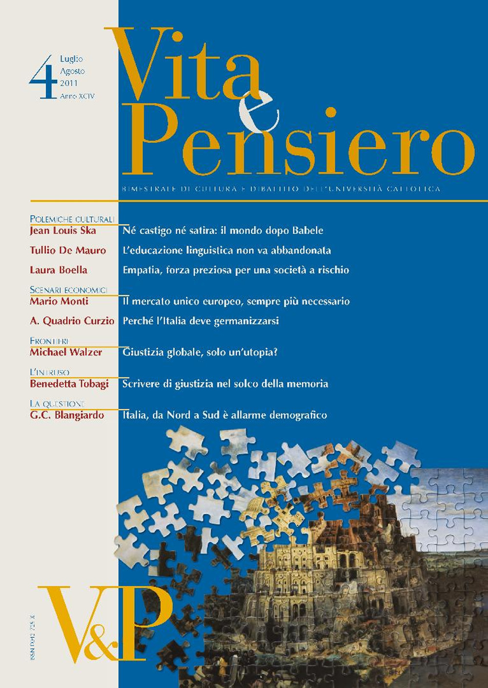 Vita e pensiero (2011). Vol. 4
