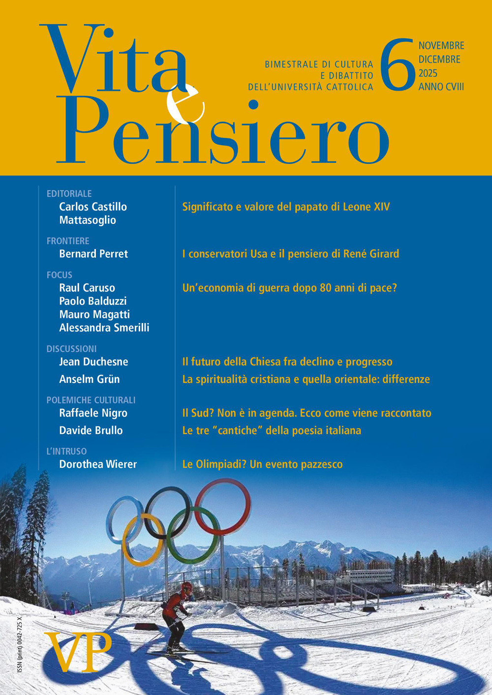 Vita e pensiero (2025). Vol. 6