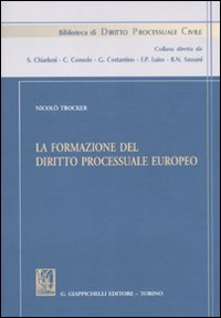 La formazione del diritto processuale europeo. Studi