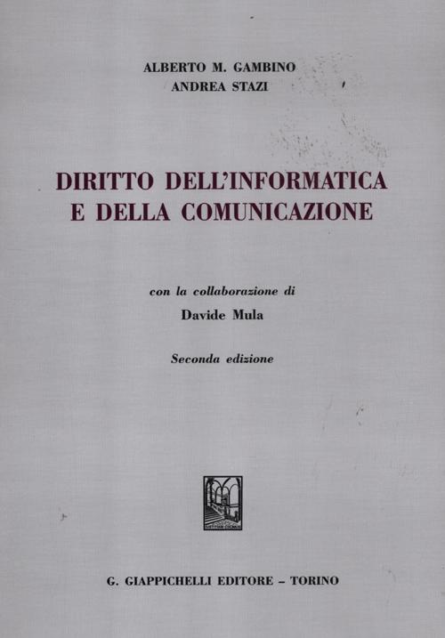 Diritto dell'informatica e della comunicazione