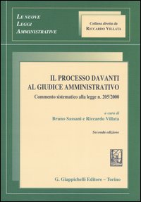 Il processo davanti al giudice amministrativo. Commento sistematico alla legge n. 205/2000