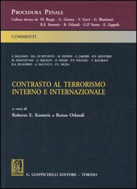 Contrasto al terrorismo interno e internazionale