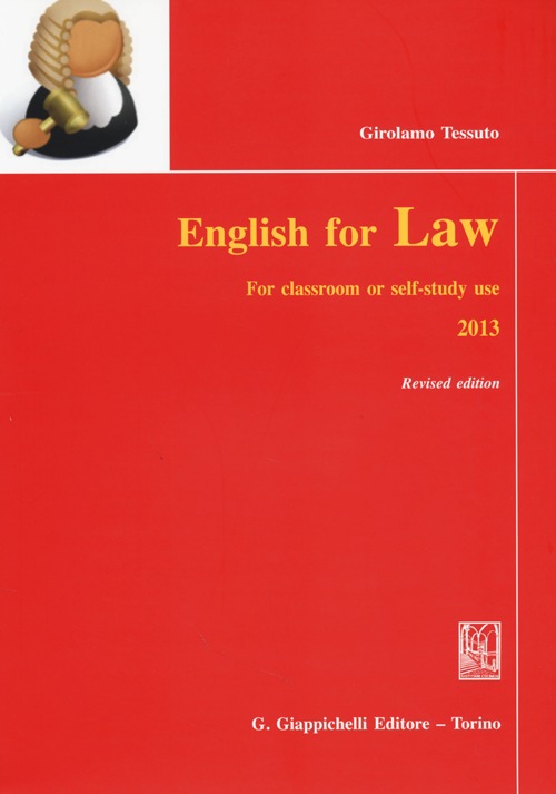 English for law. For classroom or self-study use 2013