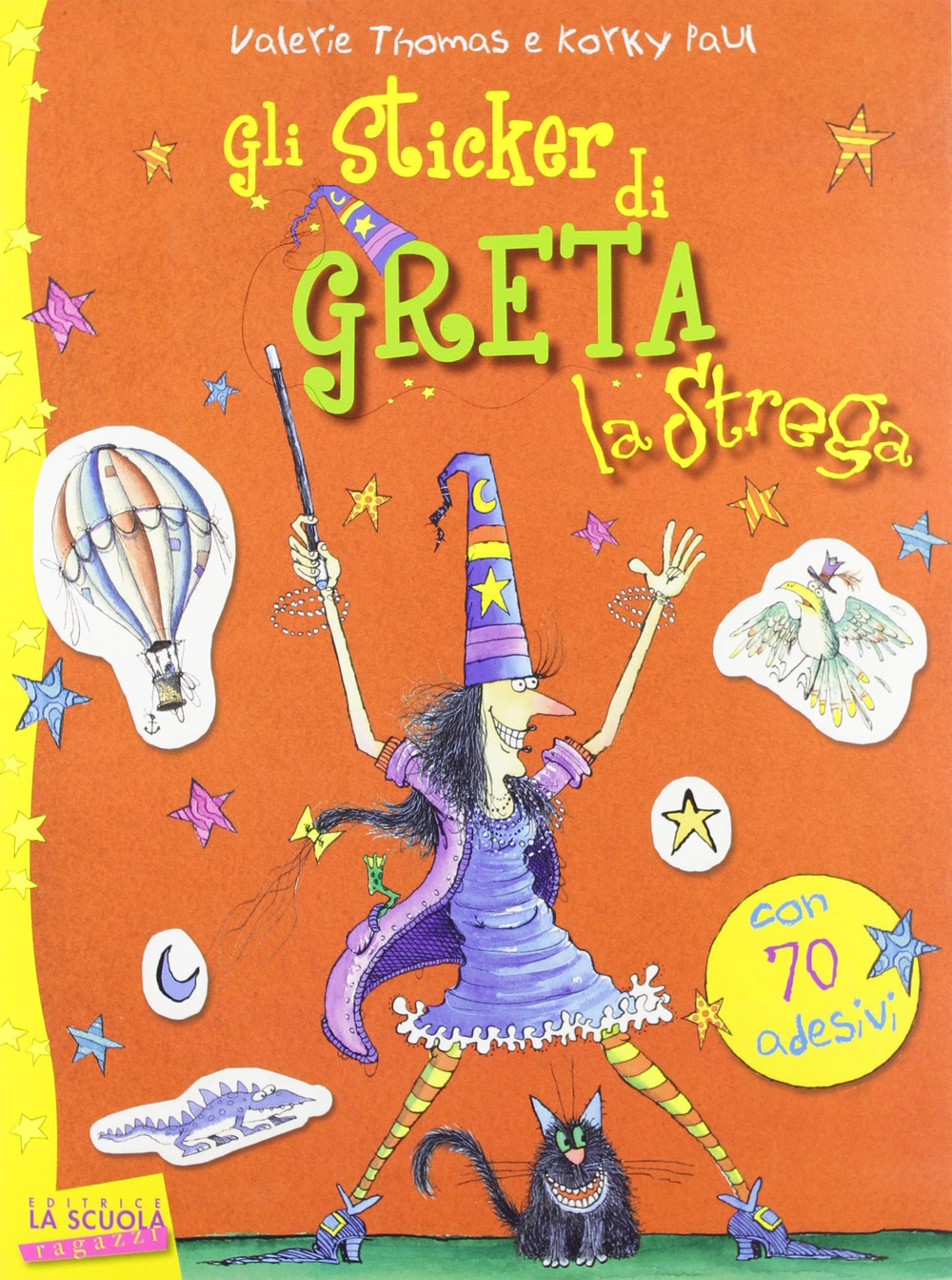 Gli sticker di Greta la strega