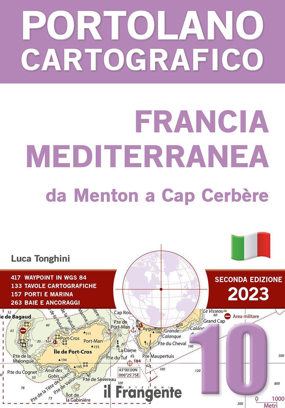 Francia mediterranea da Menton a Cap Cerbèrea. P10 Portolano cartografico
