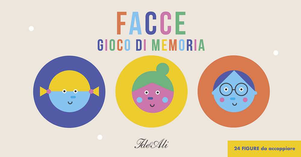 Facce. Gioco di memoria. Ediz. a colori