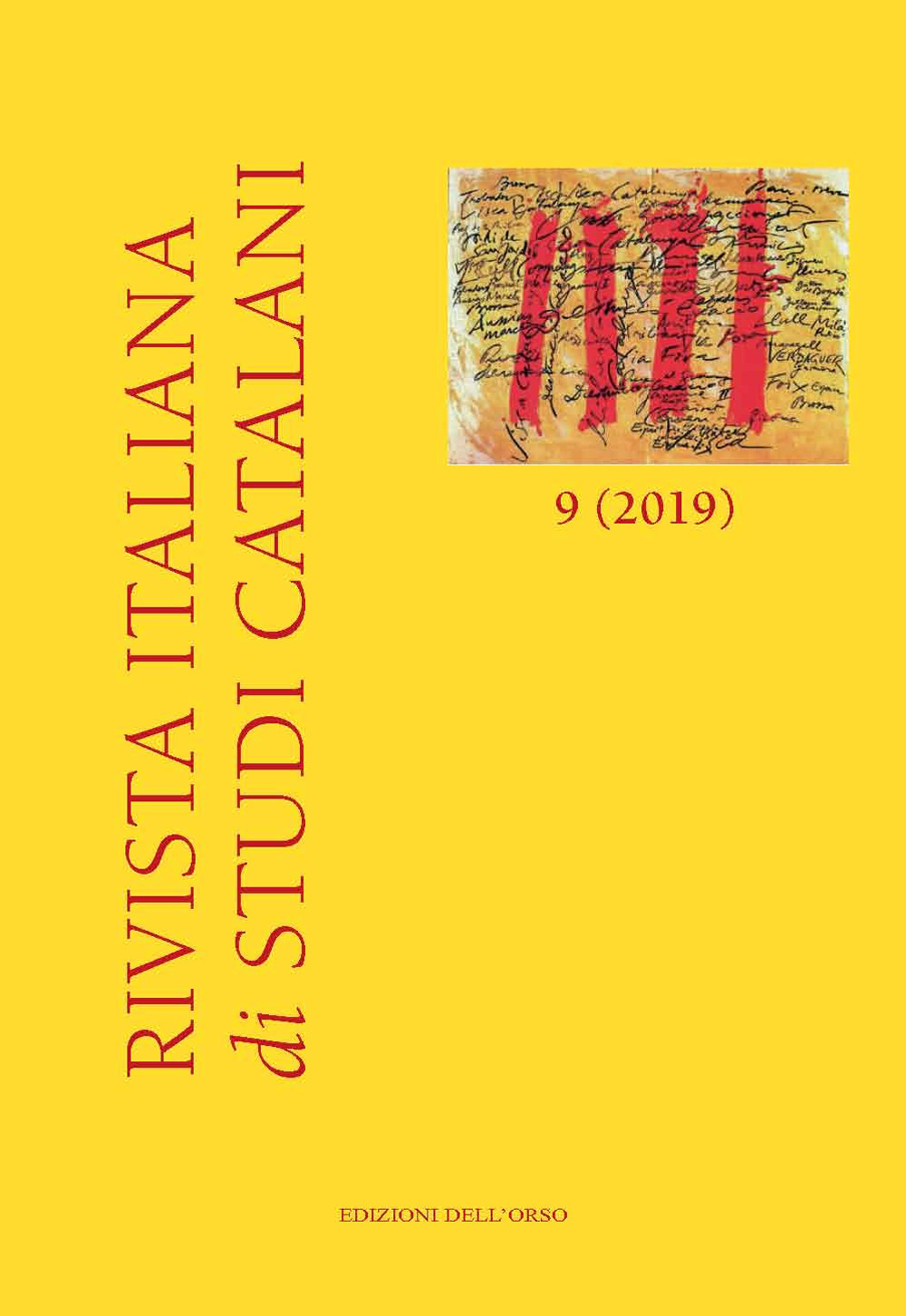 Rivista italiana di studi catalani (2019). Vol. 9