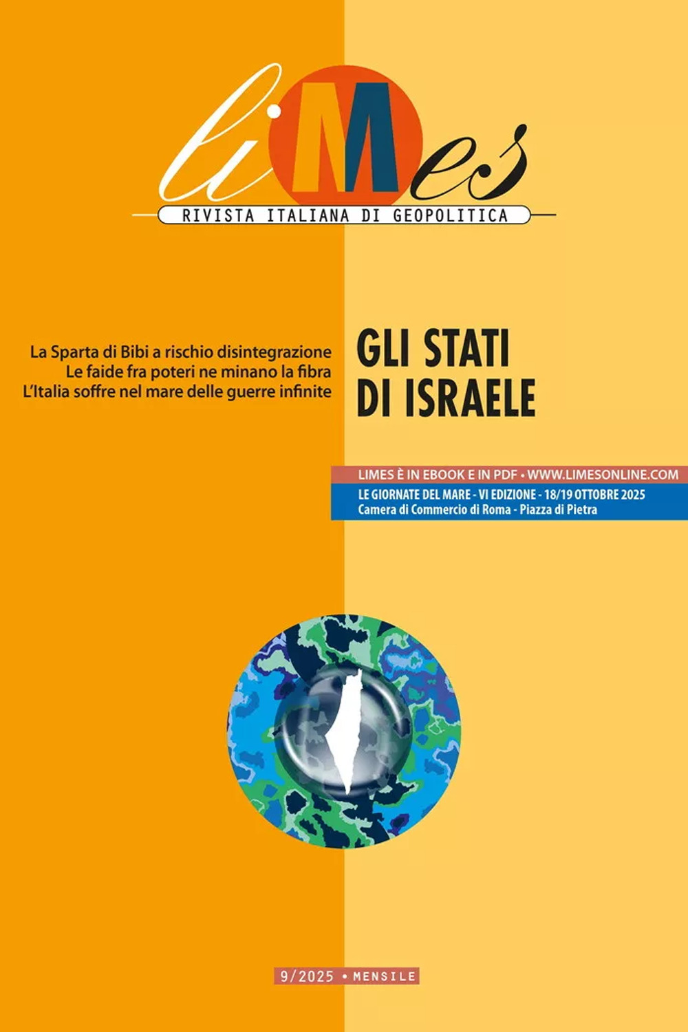 Limes. Rivista italiana di geopolitica (2025). Vol. 9: Gli Stati di Israele