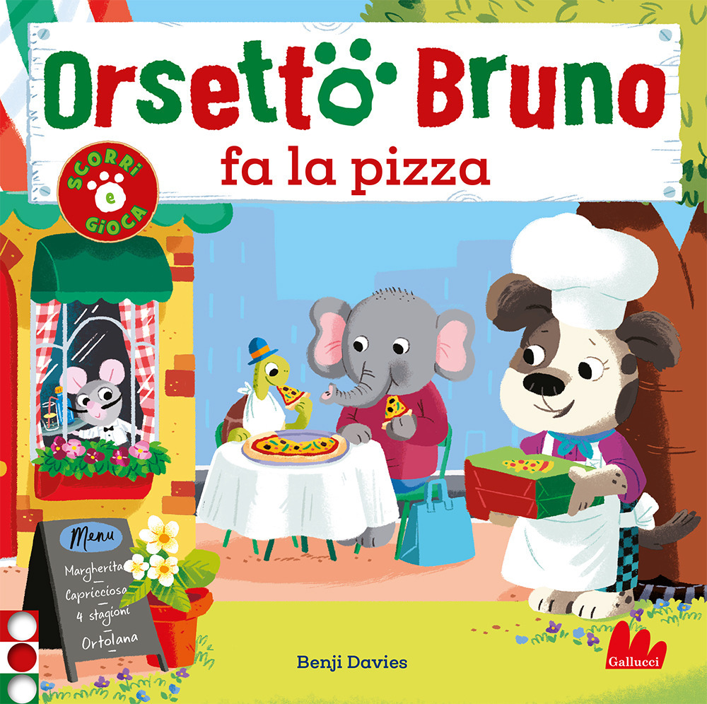Orsetto Bruno fa la pizza. Ediz. a colori