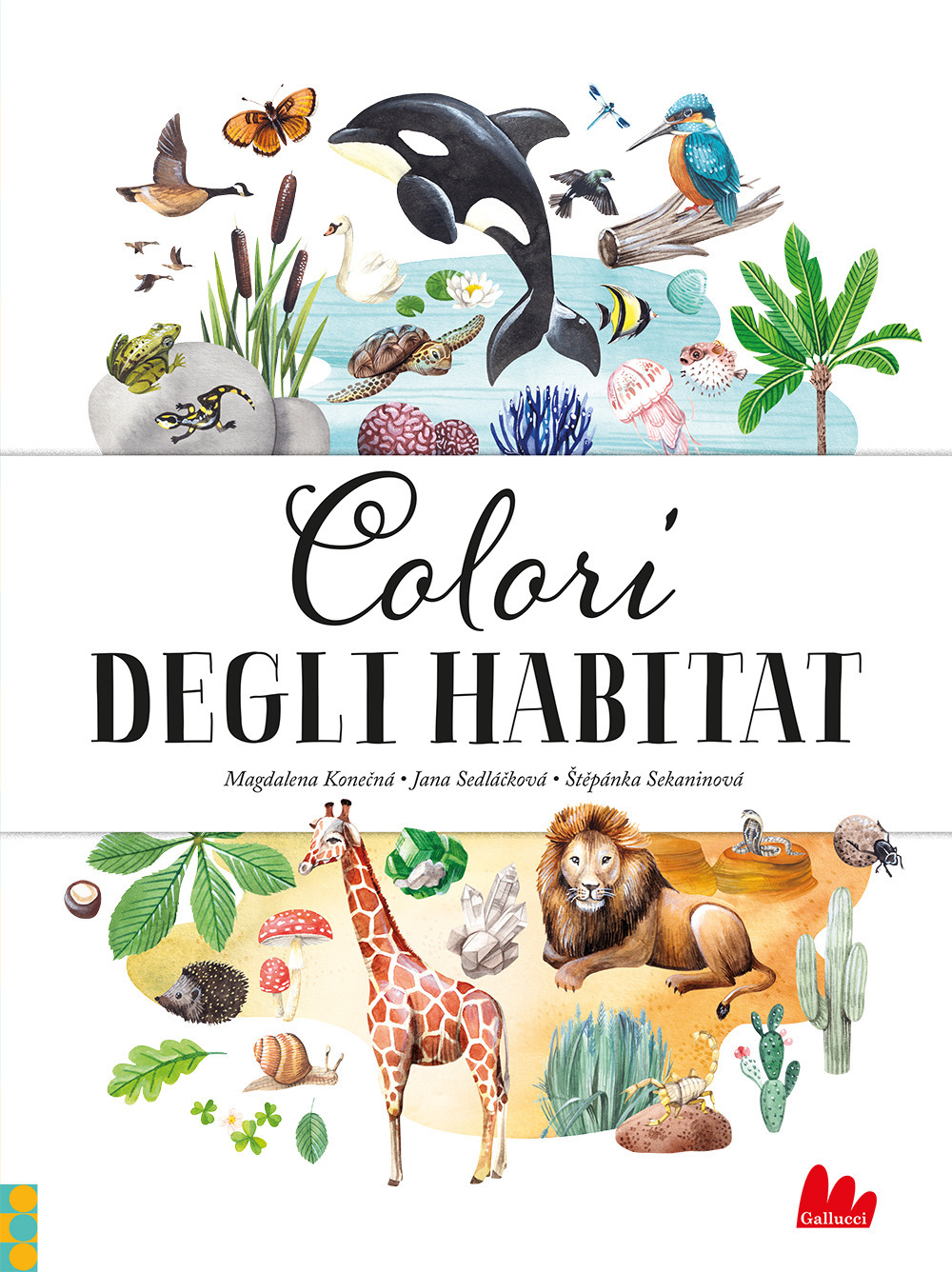 COLORI DEGLI HABITAT. EDIZ. A COLORI - 9788836241835