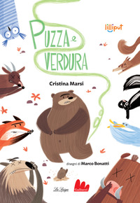 Copertina PUZZA E VERDURA. EDIZ. A COLORI