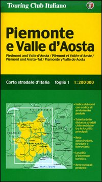 Piemonte e Valle d'Aosta 1:200.000