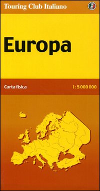 Europa fisica 1:5.000.000