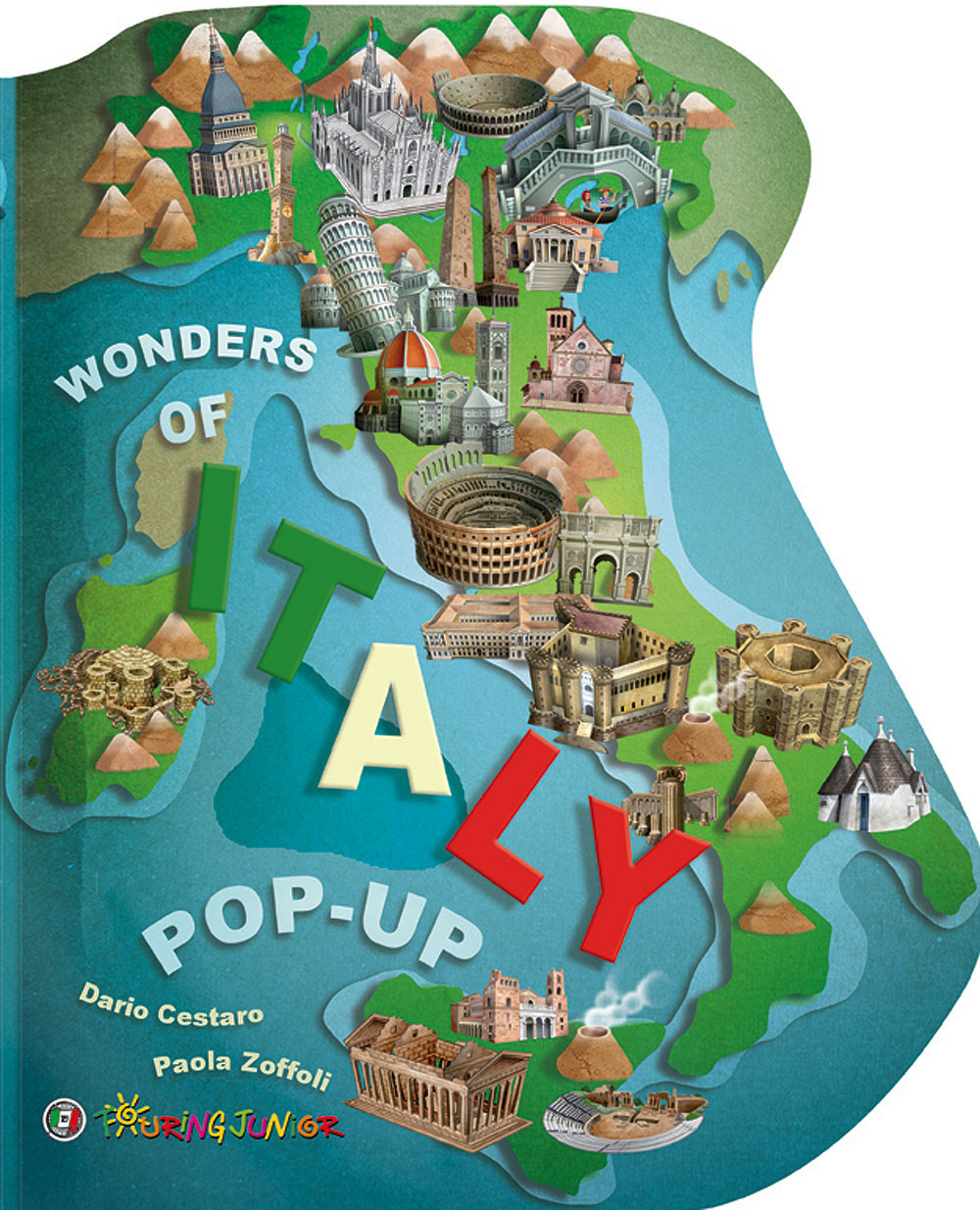 Wonders of Italy. Libro pop-up. Ediz. illustrata