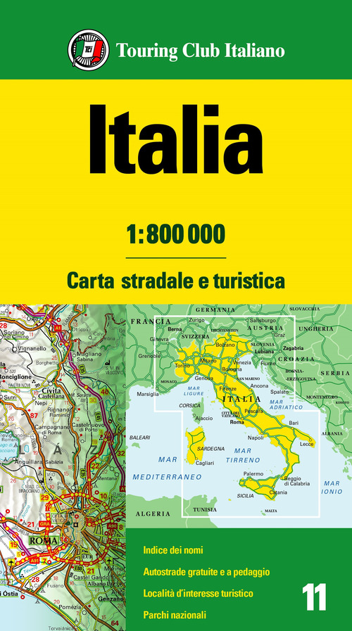 ITALIA 1:800.000