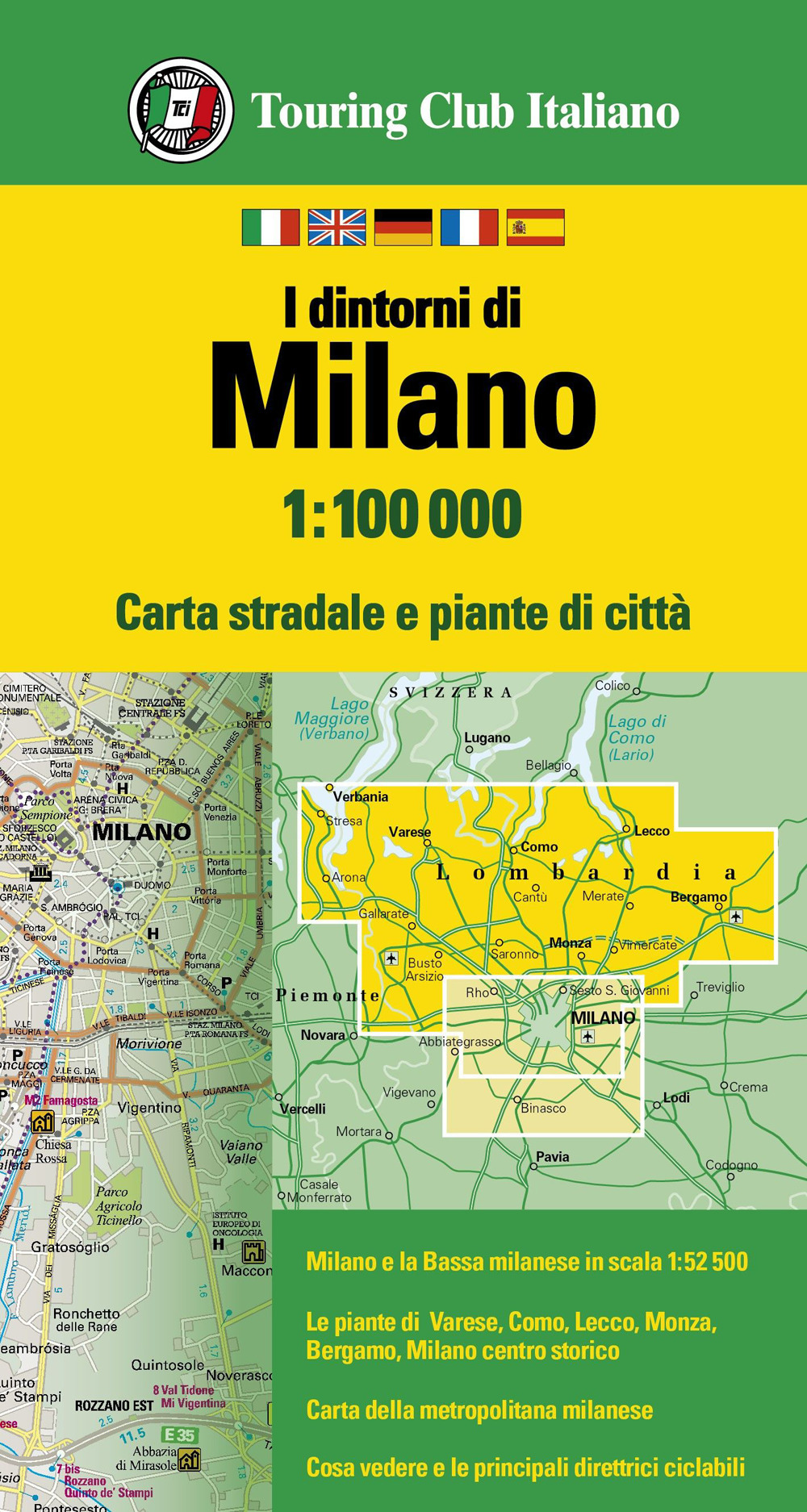 I dintorni di Milano 1:100.000