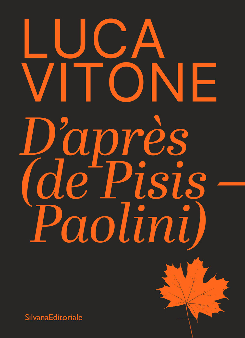 Luca Vitone d'après (De Pisis-Paolini)