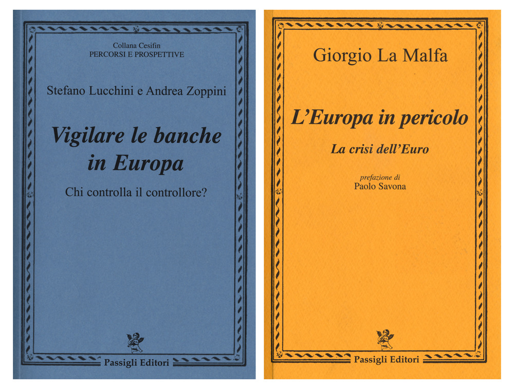 L'Europa in pericolo. La crisi dell'euro-Vigilare le banche in Europa. Chi controlla il controllore?