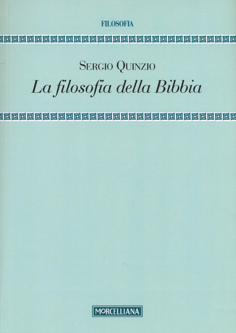 La filosofia della Bibbia