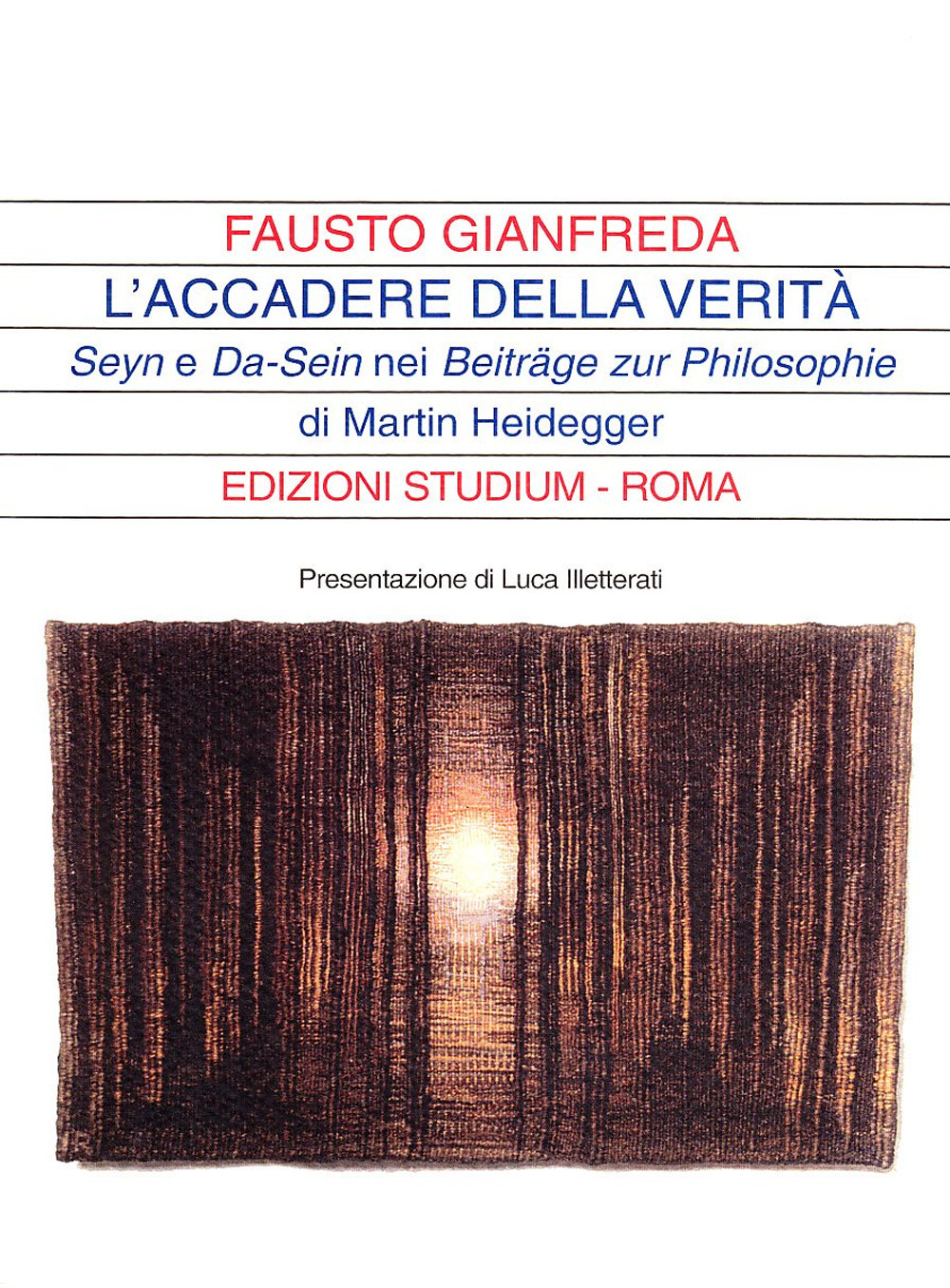 L'accadere della verità. Seyn e Da-Sein nei Beitrage zur Philosophie di Martin Heidegger