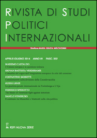 Rivista di studi politici internazionali (2014). Vol. 2