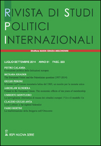 Rivista di studi politici internazionali (2014). Vol. 3