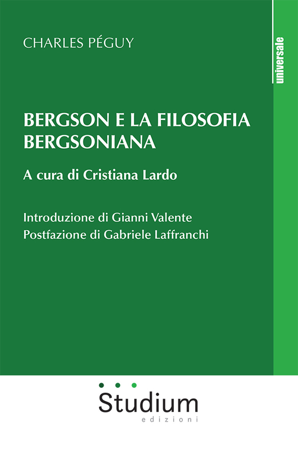 Bergson e la filosofia bergsoniana