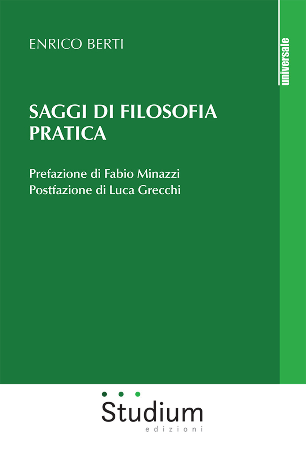 Saggi di filosofia pratica