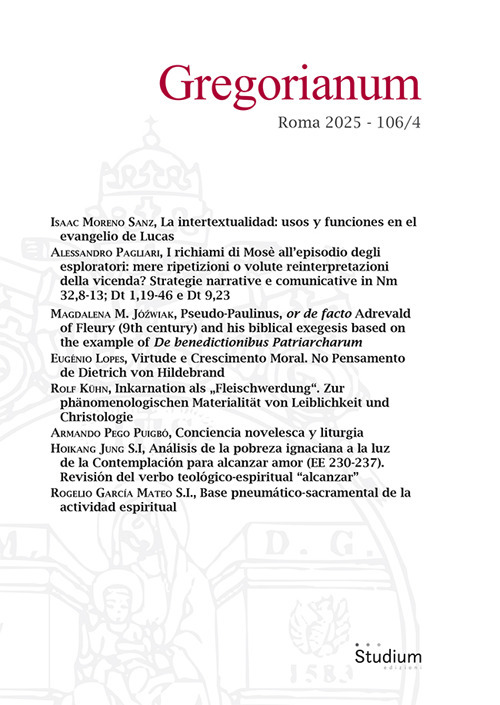 Gregorianum (2025). Vol. 4