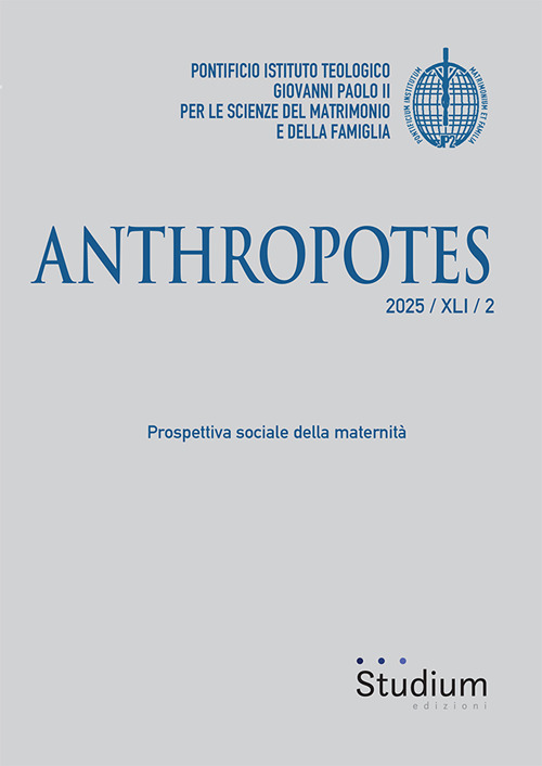 Anthropotes (2025). Vol. 2: Prospettiva sociale della maternità
