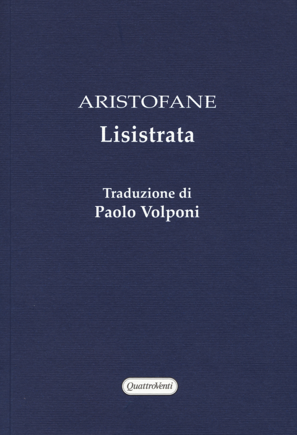 Lisistrata. Testo greco a fronte