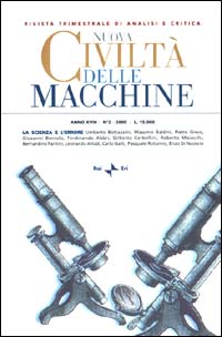 Nuova Civiltà delle Macchine (2000). Vol. 2: La scienza e l'errore
