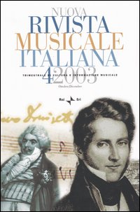 Nuova rivista musicale italiana (2003). Vol. 4
