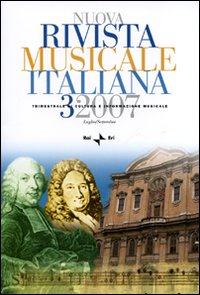 Nuova rivista musicale italiana (2007). Vol. 3