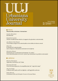 Urbaniana University Journal. Euntes Docete (2016). Vol. 2: Misericordia, missione e formazione